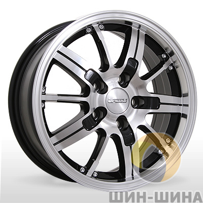 Диски W 566 BP (Black Polished) Storm